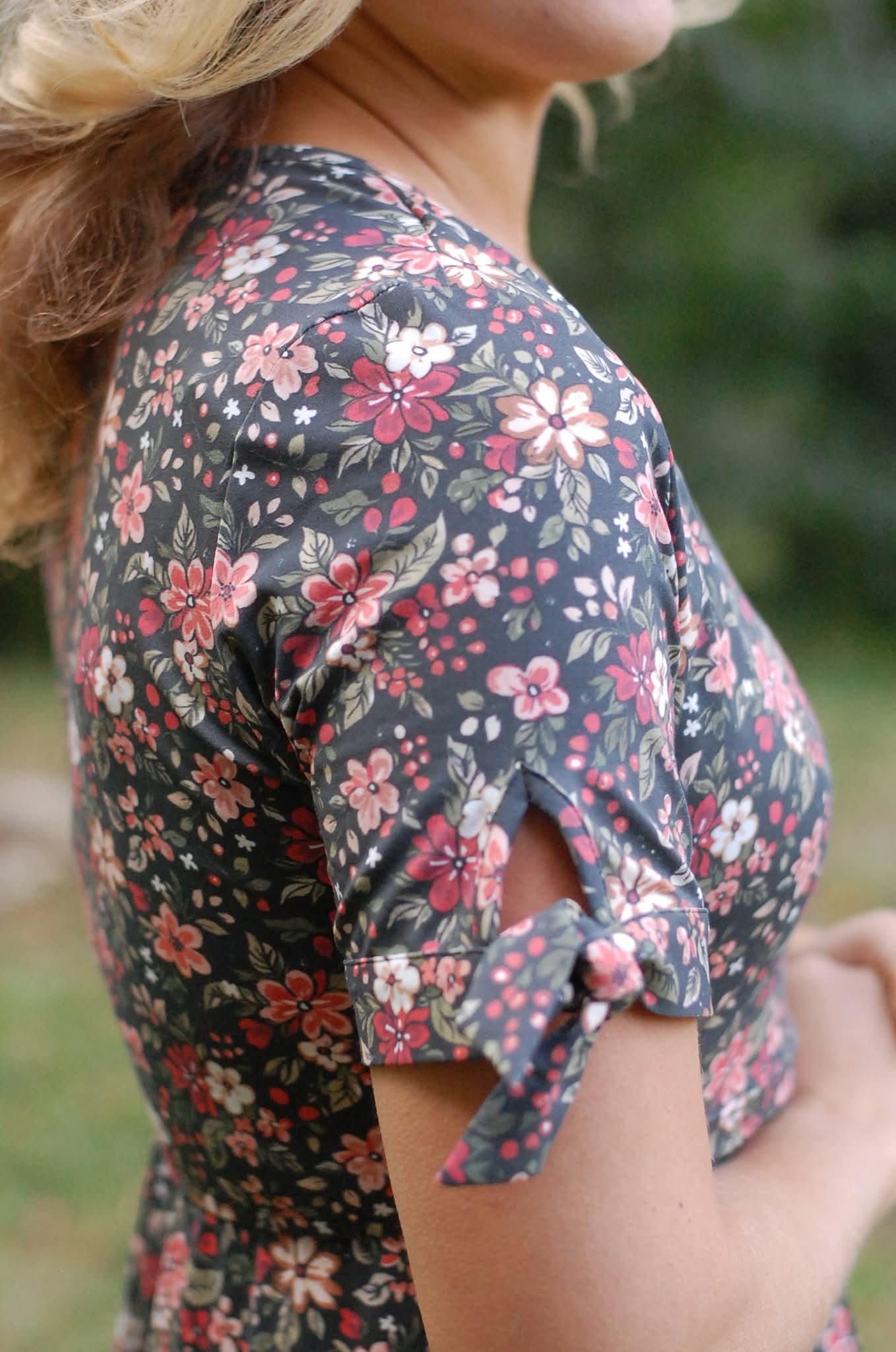 Pre-Order Merry Blooms Cotton Nursing Friendly Maxi Dress