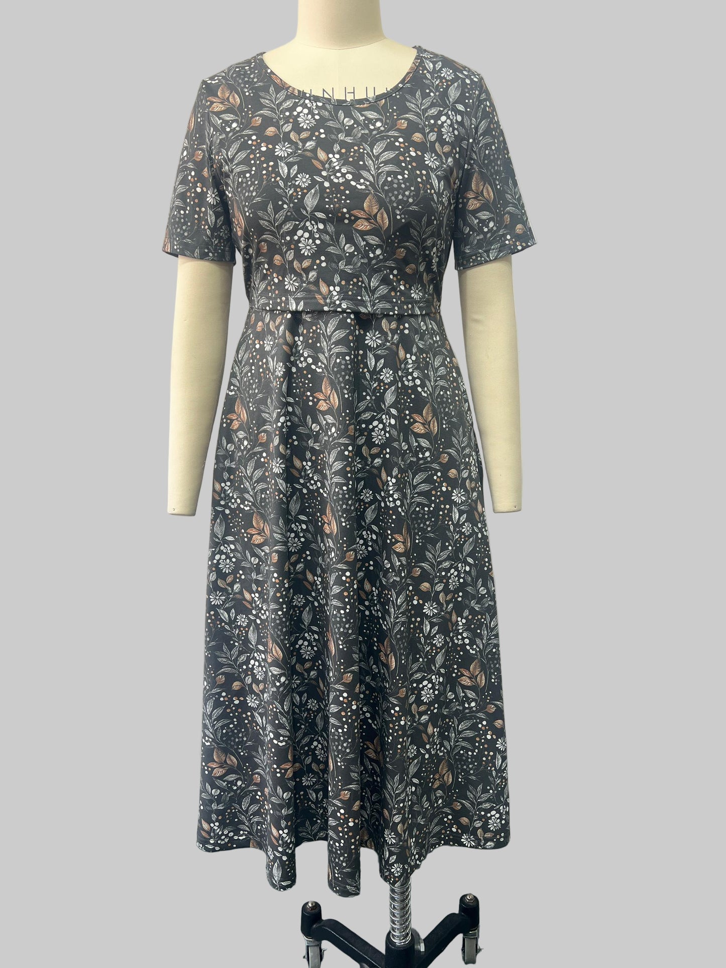 Pre-Order Floral "Ivy" Cotton Twirl Dress
