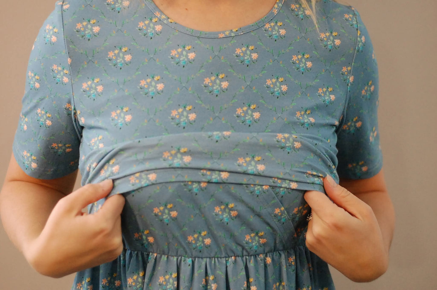 Pre-Order Vintage Blooms Cotton Dress