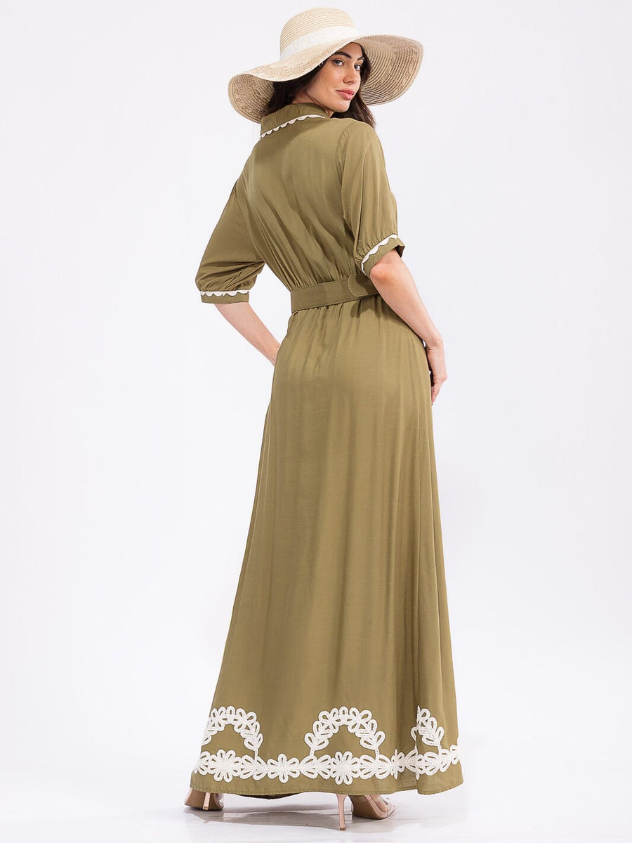 100% Cotton Maxi Dress