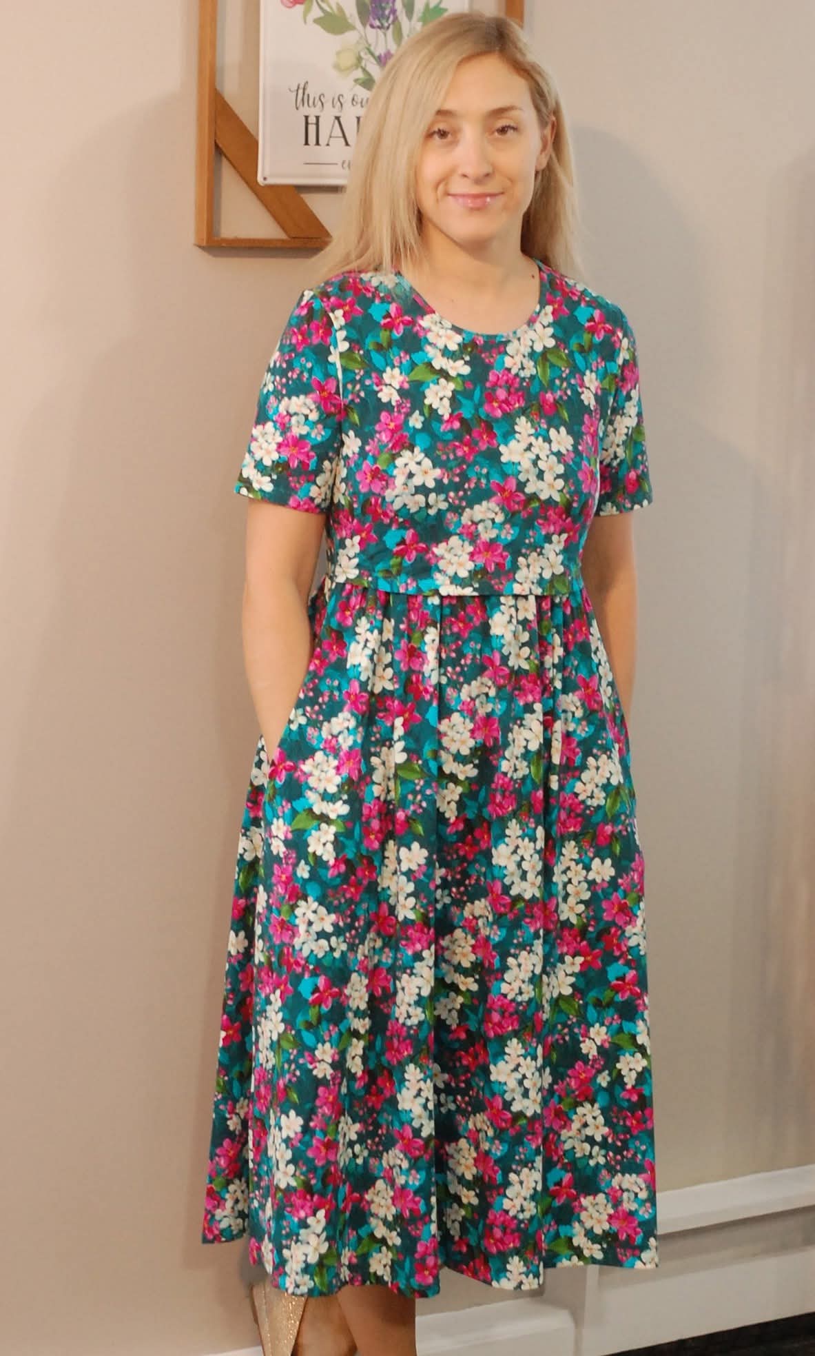 Pre-Order Cotton Spring Blooms Dress