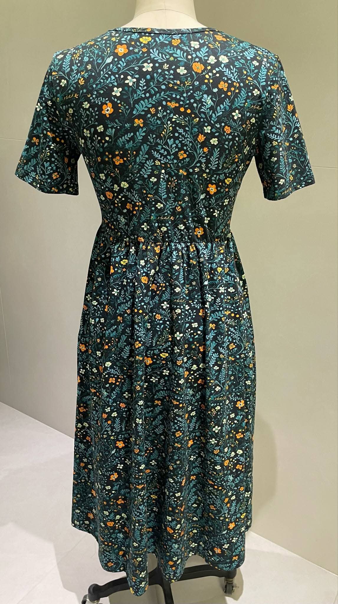 Cotton Fernwood Floral Homestead Nursing Friendly Dress