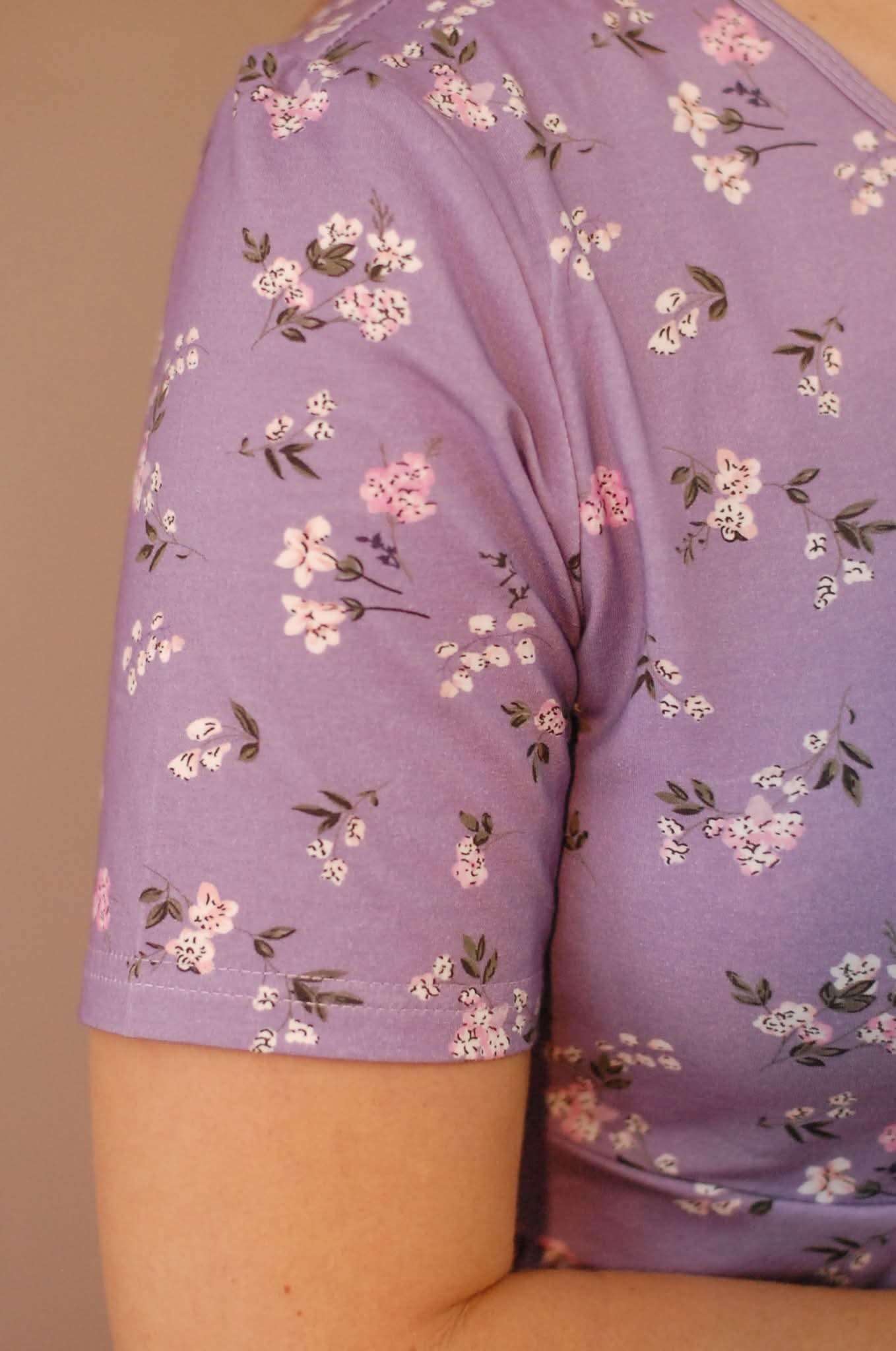 Pre-Order Cotton Lavender Blooms Homestead Dress