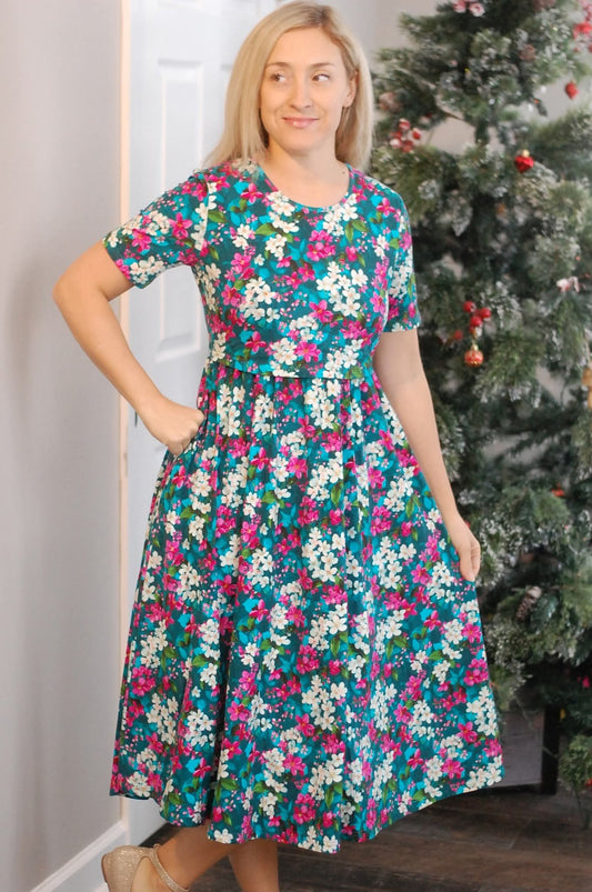 Pre-Order Cotton Spring Blooms Dress