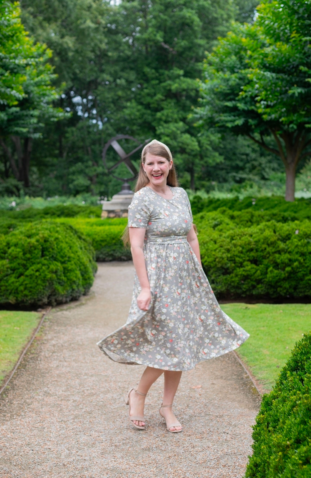 Pre-order "Delightful Daisy"  Cotton Homestead Midi Dress