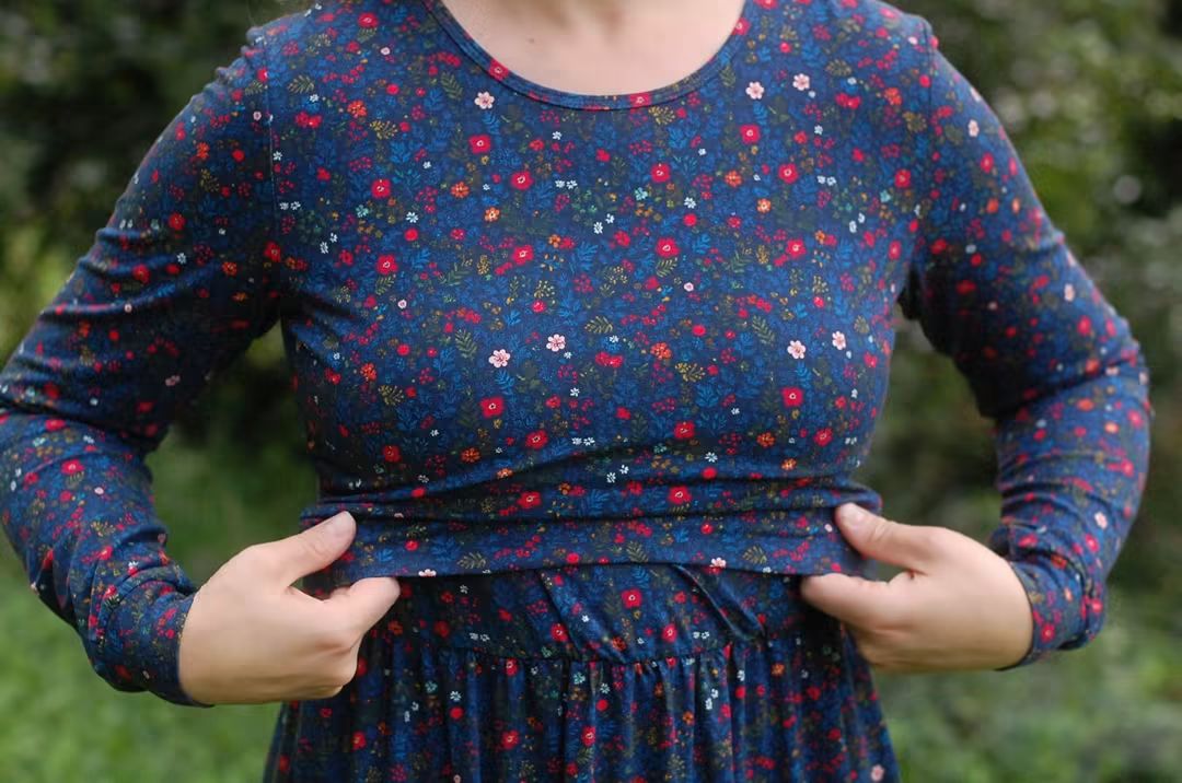 Pre-Order "Merry Meadows"  Maxi Dress with Natural Waist Bodice
