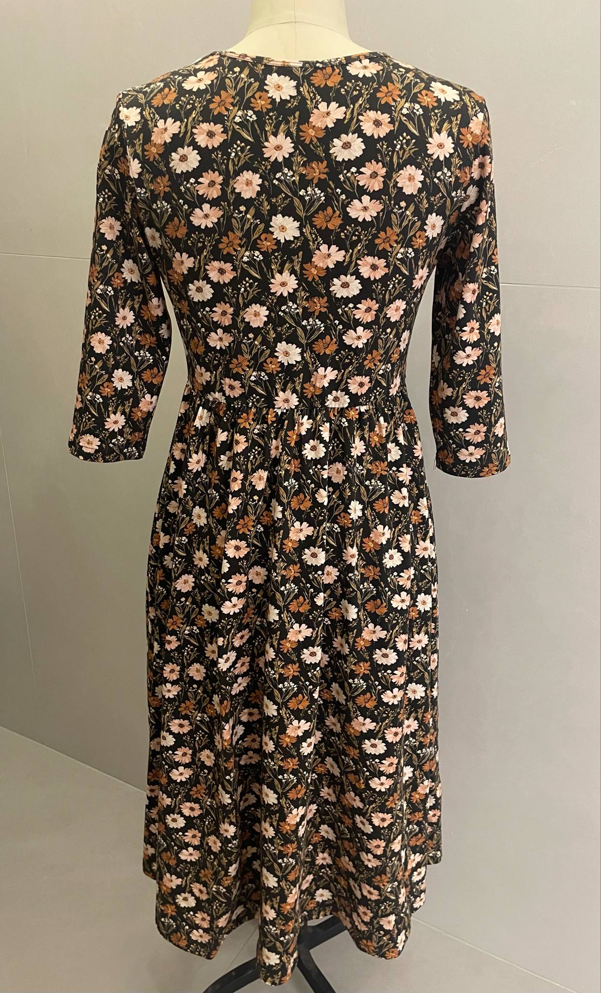 Pre-Order Autumn Blooms Homestead Midi Dress