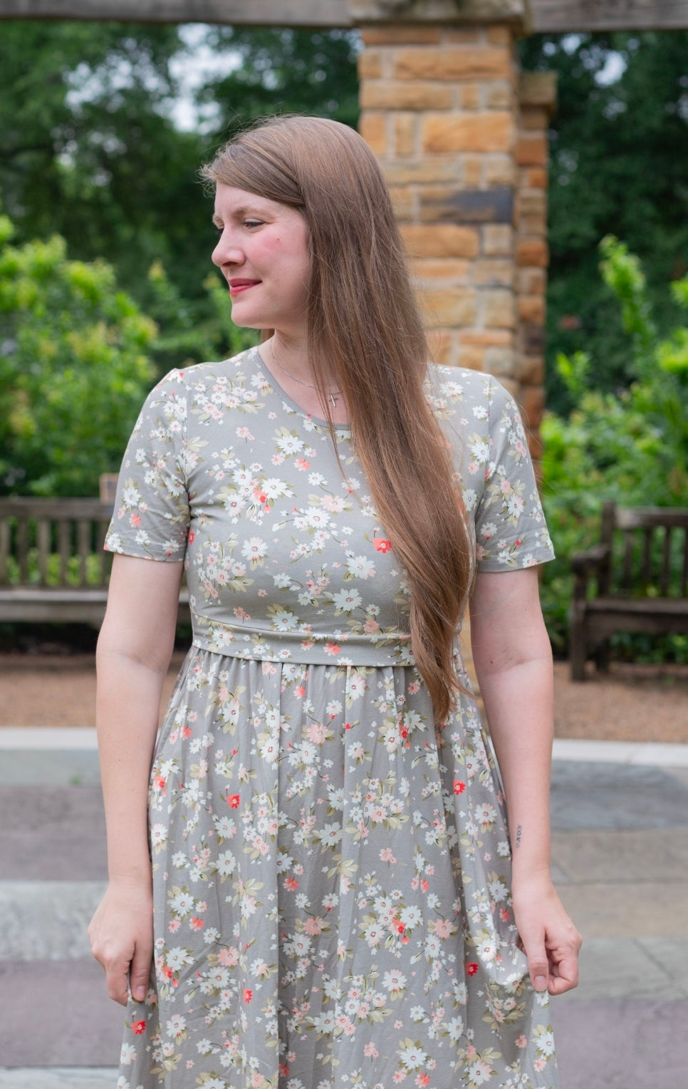 Pre-order "Delightful Daisy"  Cotton Homestead Midi Dress