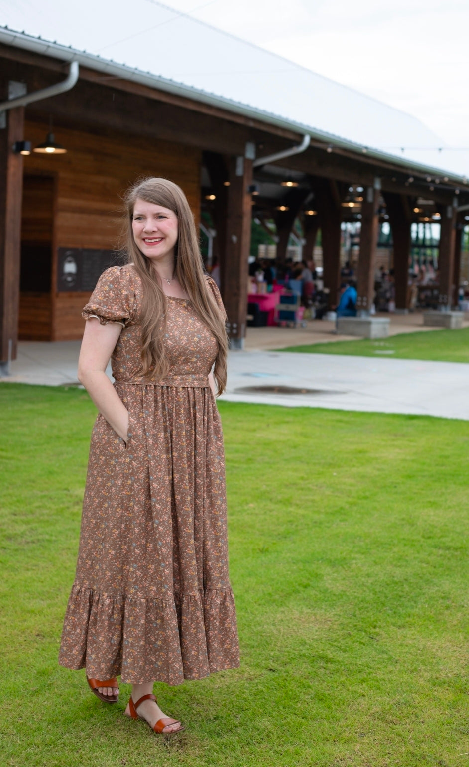 Pre-order "Little Dress on the Prairie"  Cotton 50-inch Dress