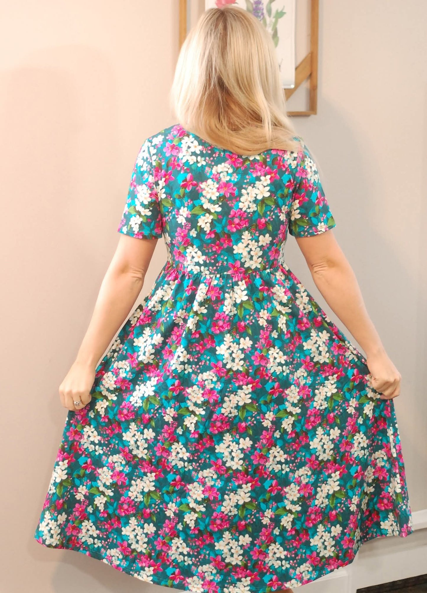 Pre-Order Cotton Spring Blooms Dress