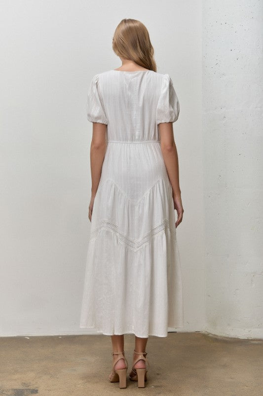 Pre-Order 100% Cotton Dress in Cream