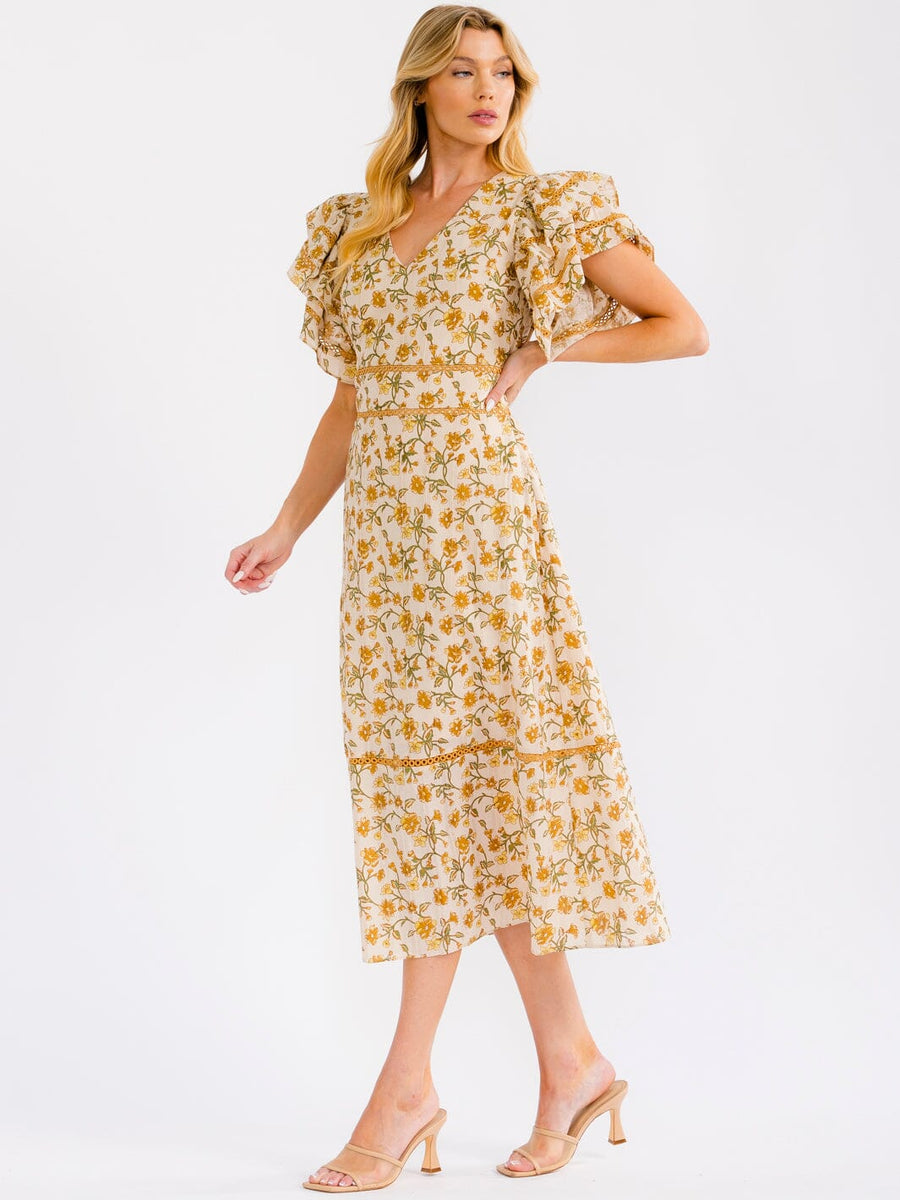 100% Cotton Floral Dress