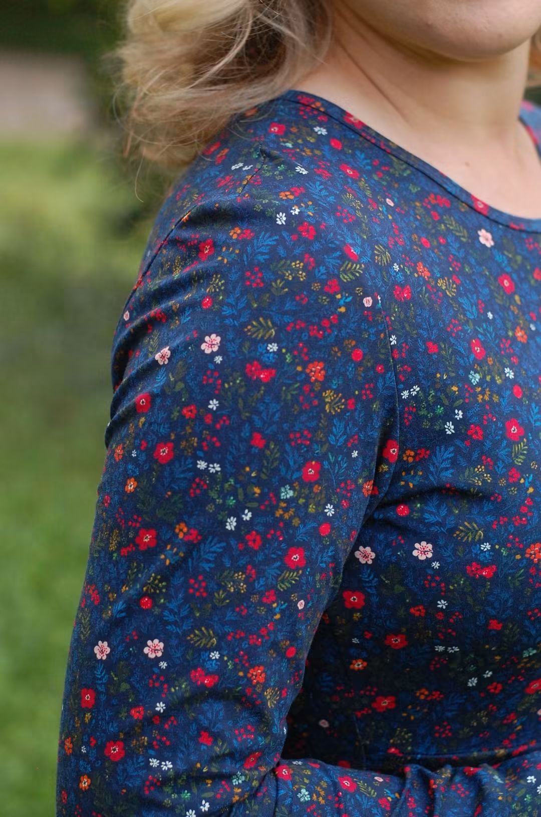 Pre-Order "Merry Meadows"  Maxi Dress with Natural Waist Bodice