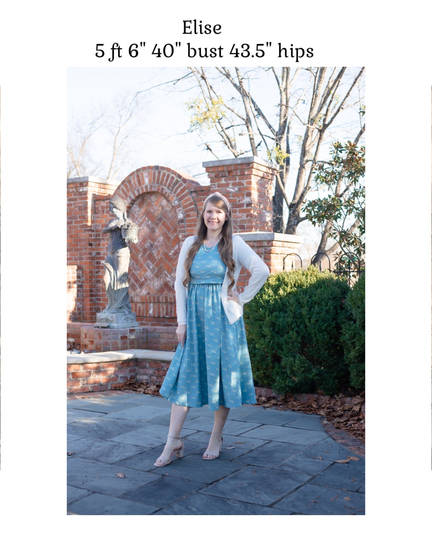 Vintage Blooms Cotton Dress