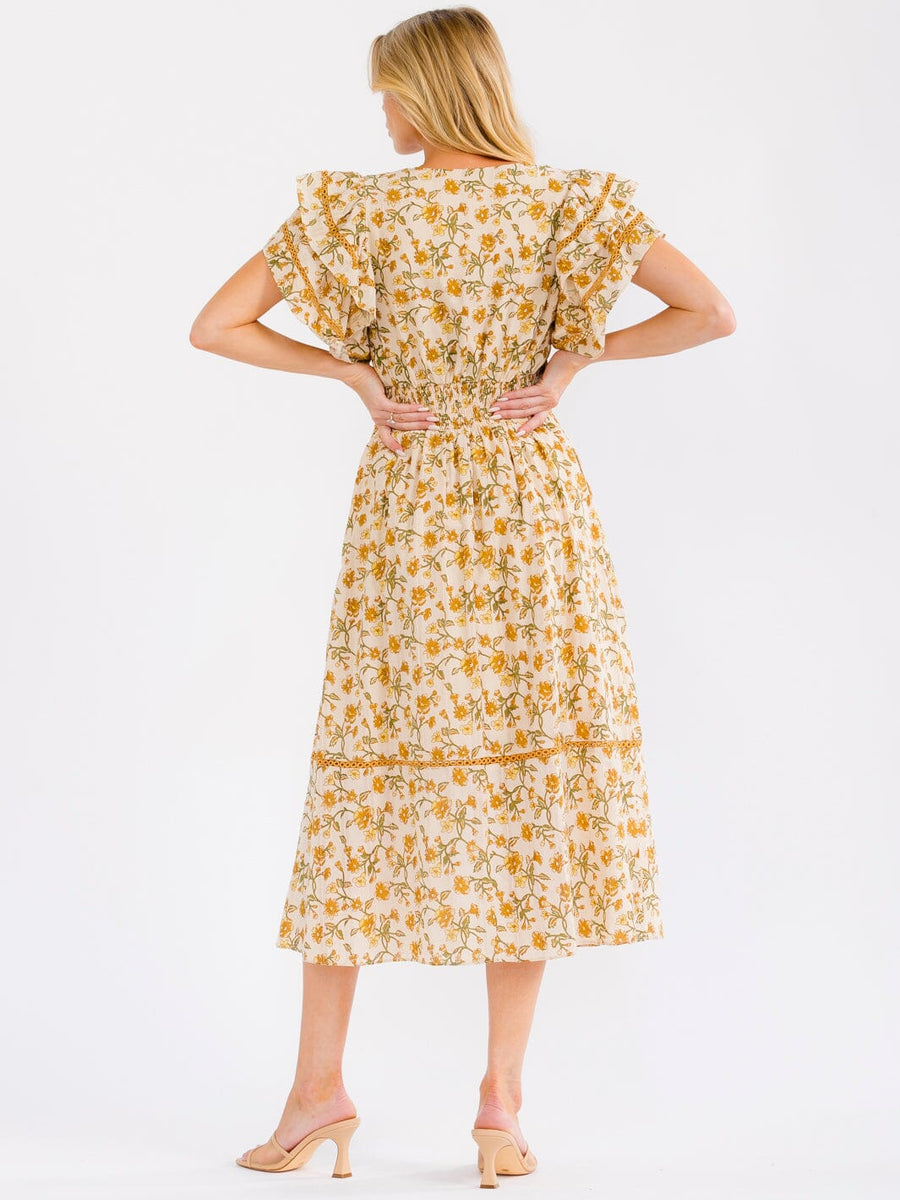 100% Cotton Floral Dress