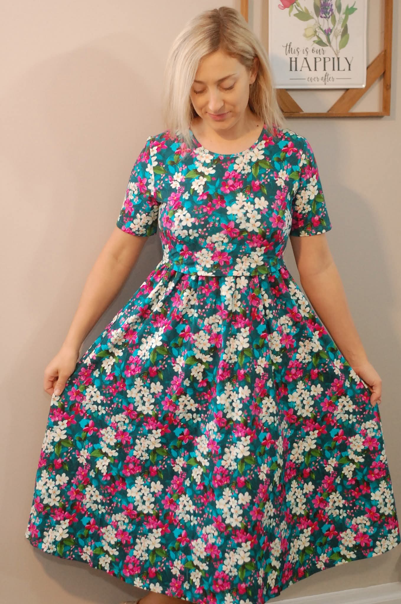 Pre-Order Cotton Spring Blooms Dress