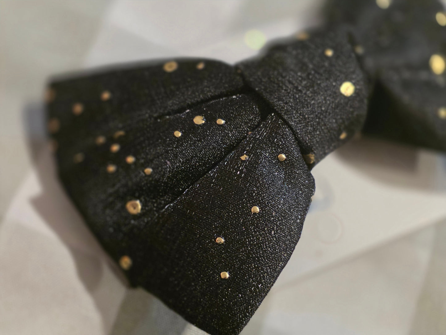 6" Hair Bow in Black