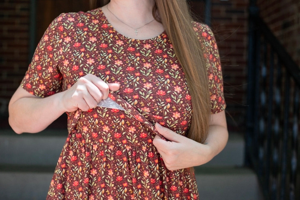 Pre-order "Daisy Blossoms"  Cotton Homestead Midi Dress