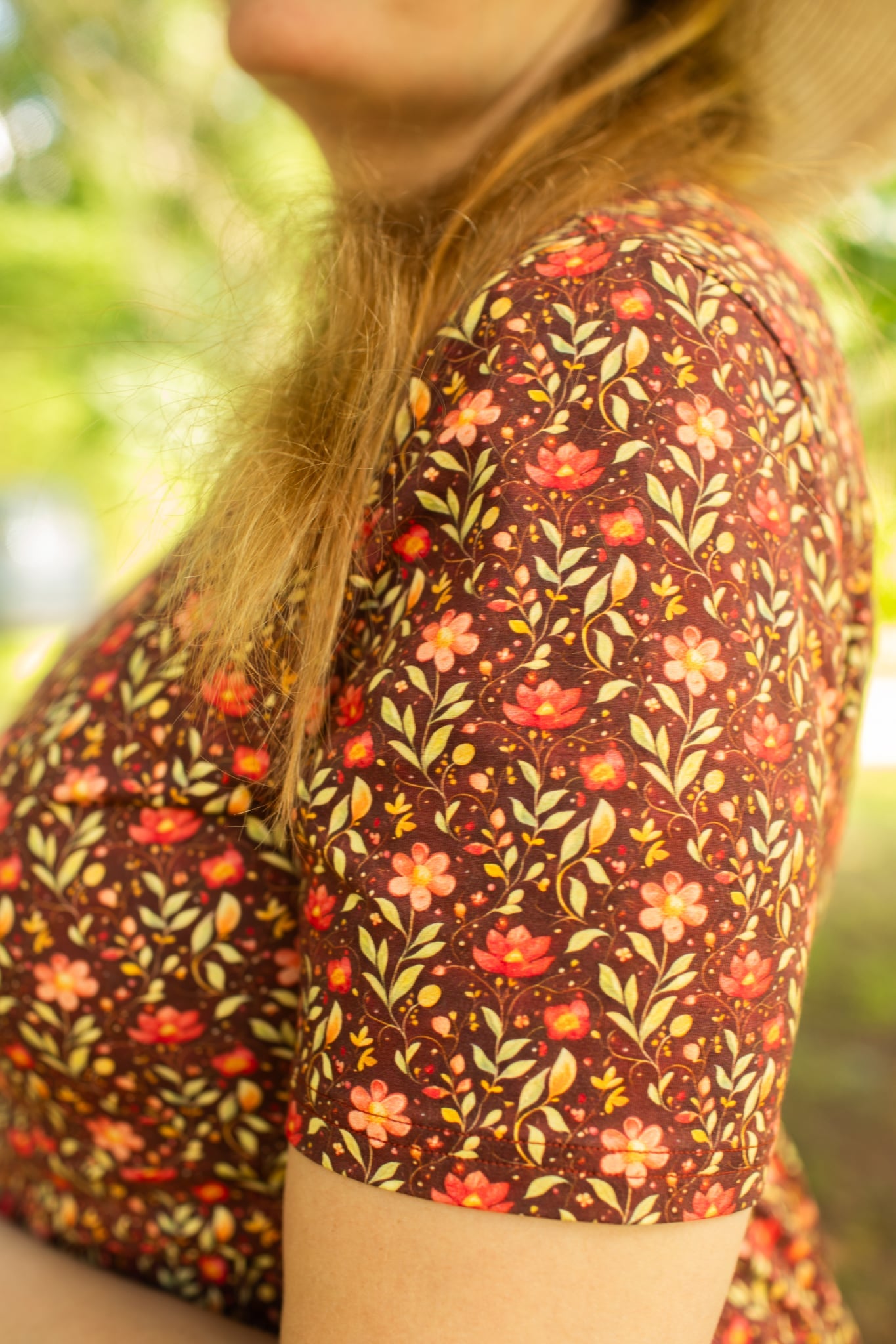 Pre-order "Daisy Blossoms"  Cotton Homestead Midi Dress