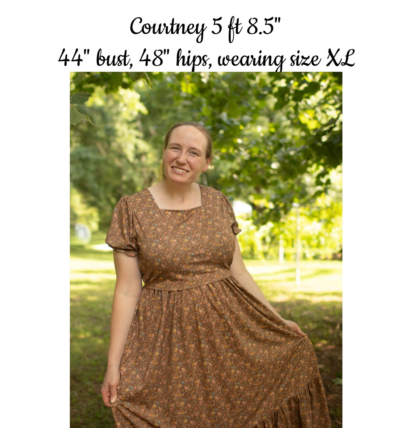Pre-order "Little Dress on the Prairie"  Cotton 50-inch Dress