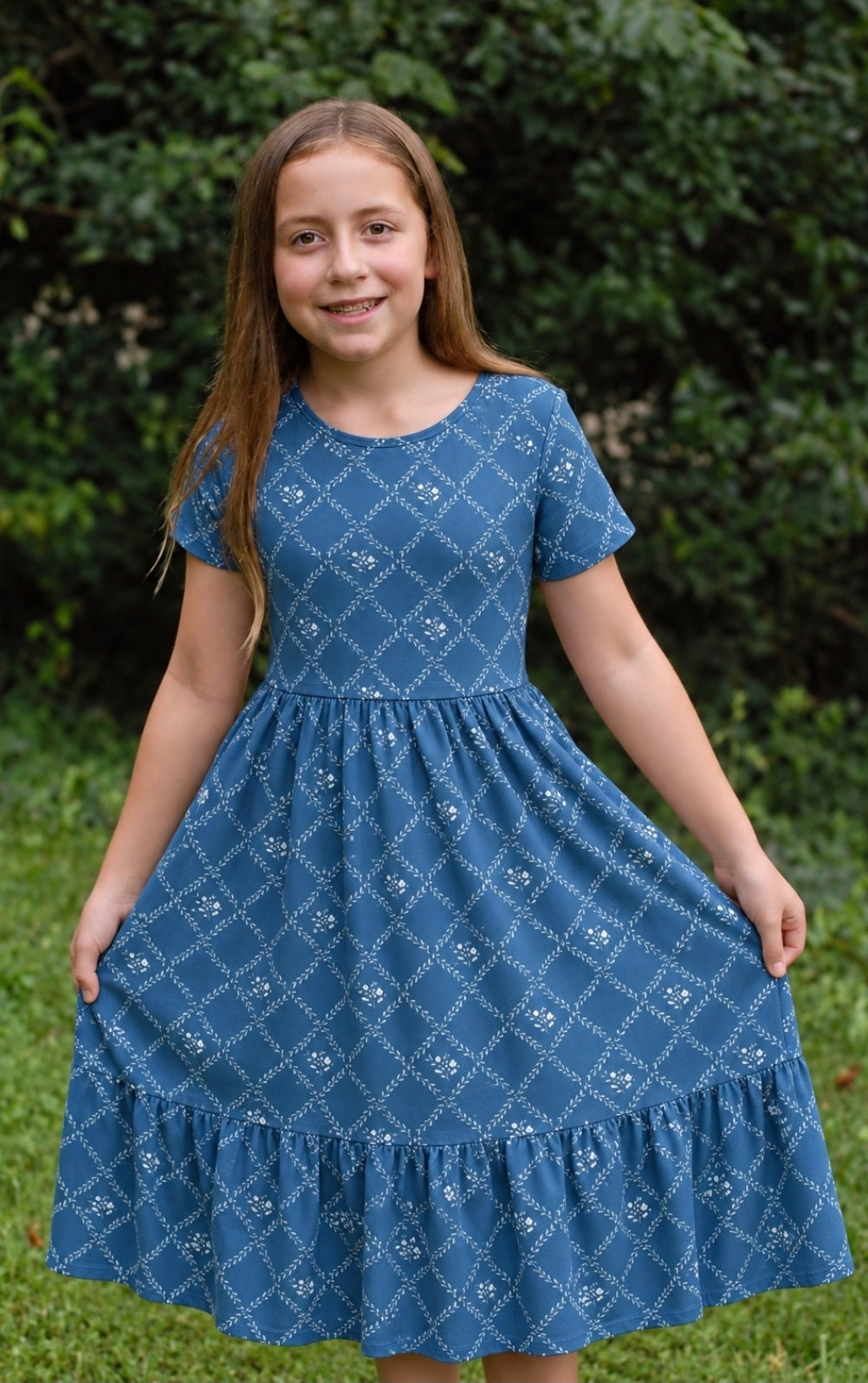 Pre-order Girls "Noel"  Cotton Dress