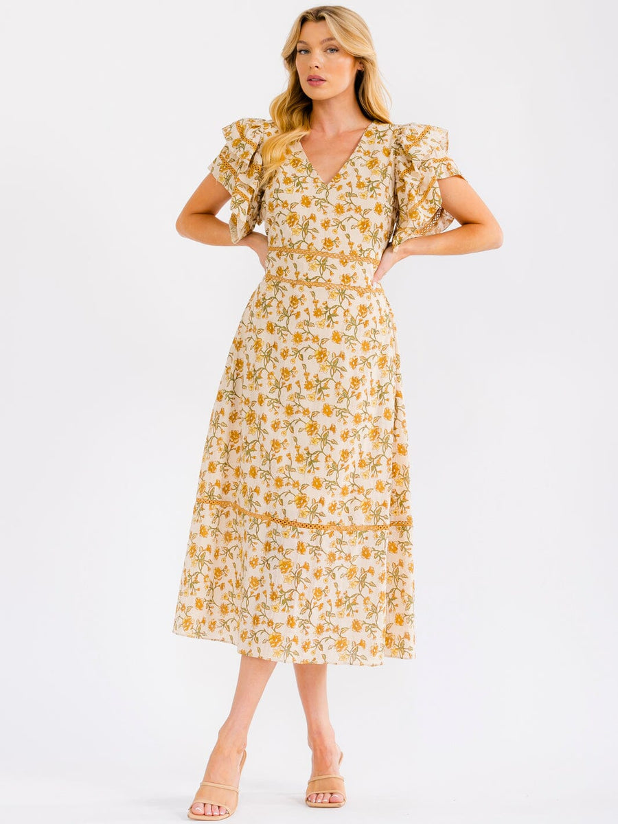 100% Cotton Floral Dress