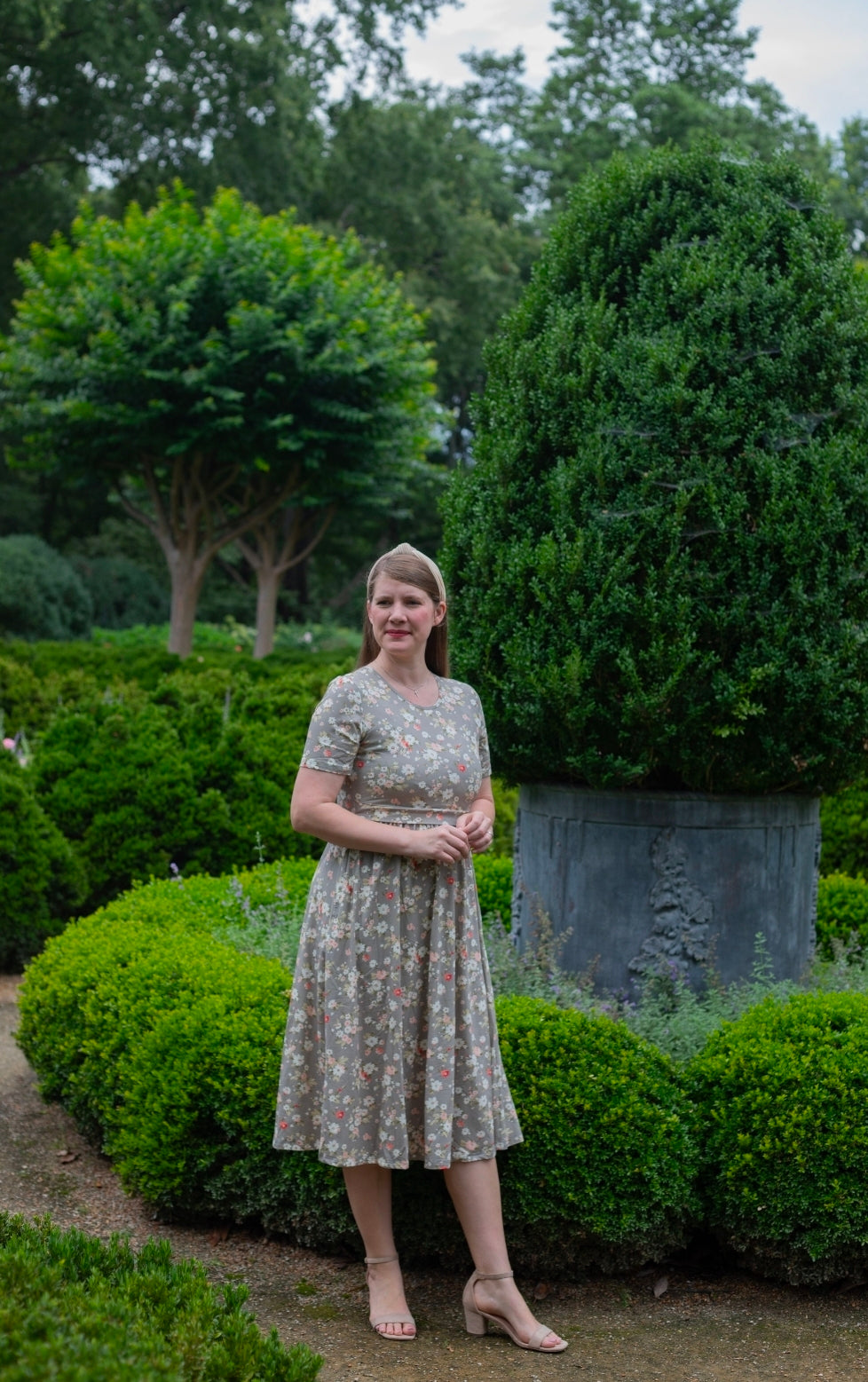 Pre-order "Delightful Daisy"  Cotton Homestead Midi Dress