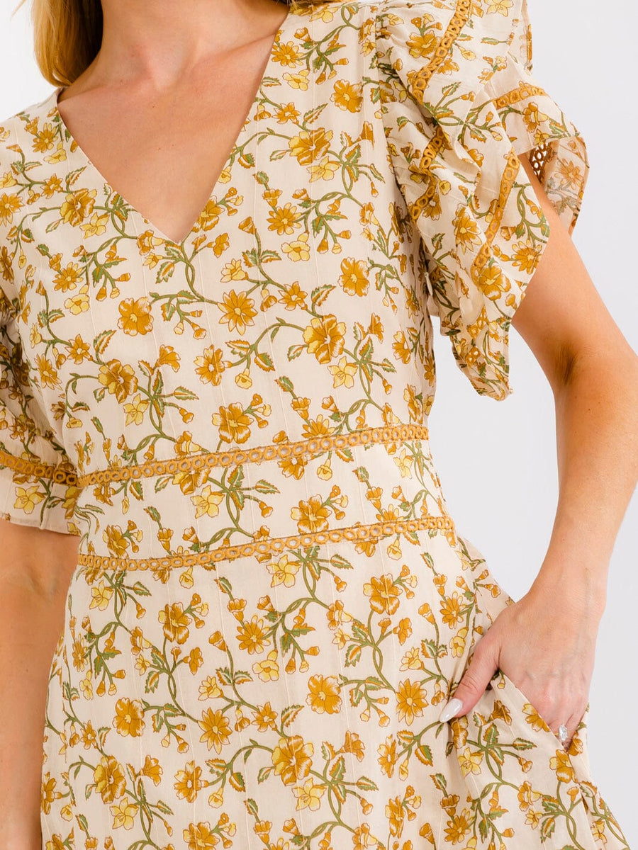 100% Cotton Floral Dress
