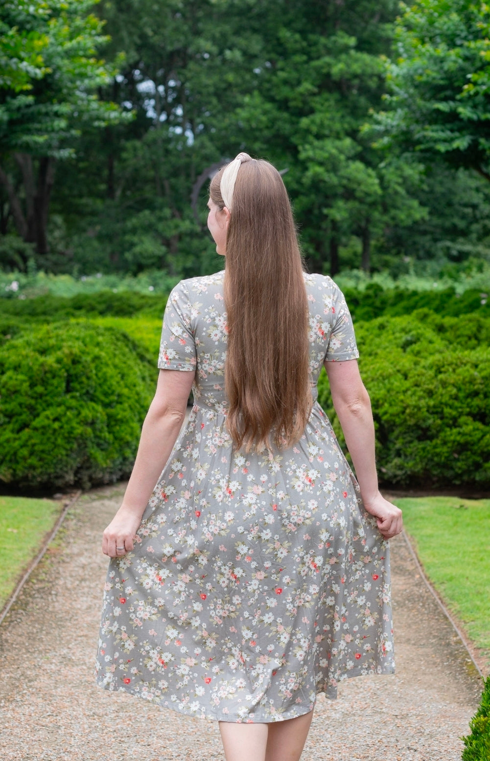 Pre-order "Delightful Daisy"  Cotton Homestead Midi Dress