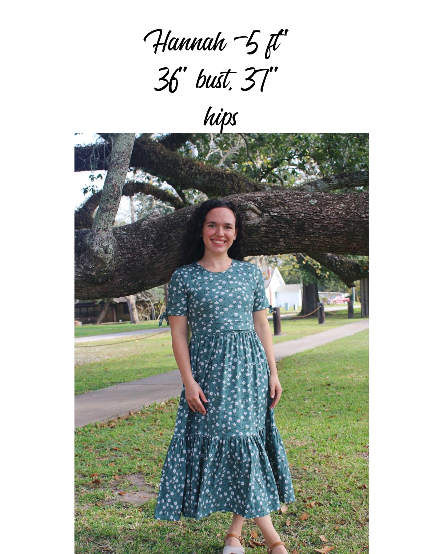 Daisy Blooms Cotton Tiered Midi Dress