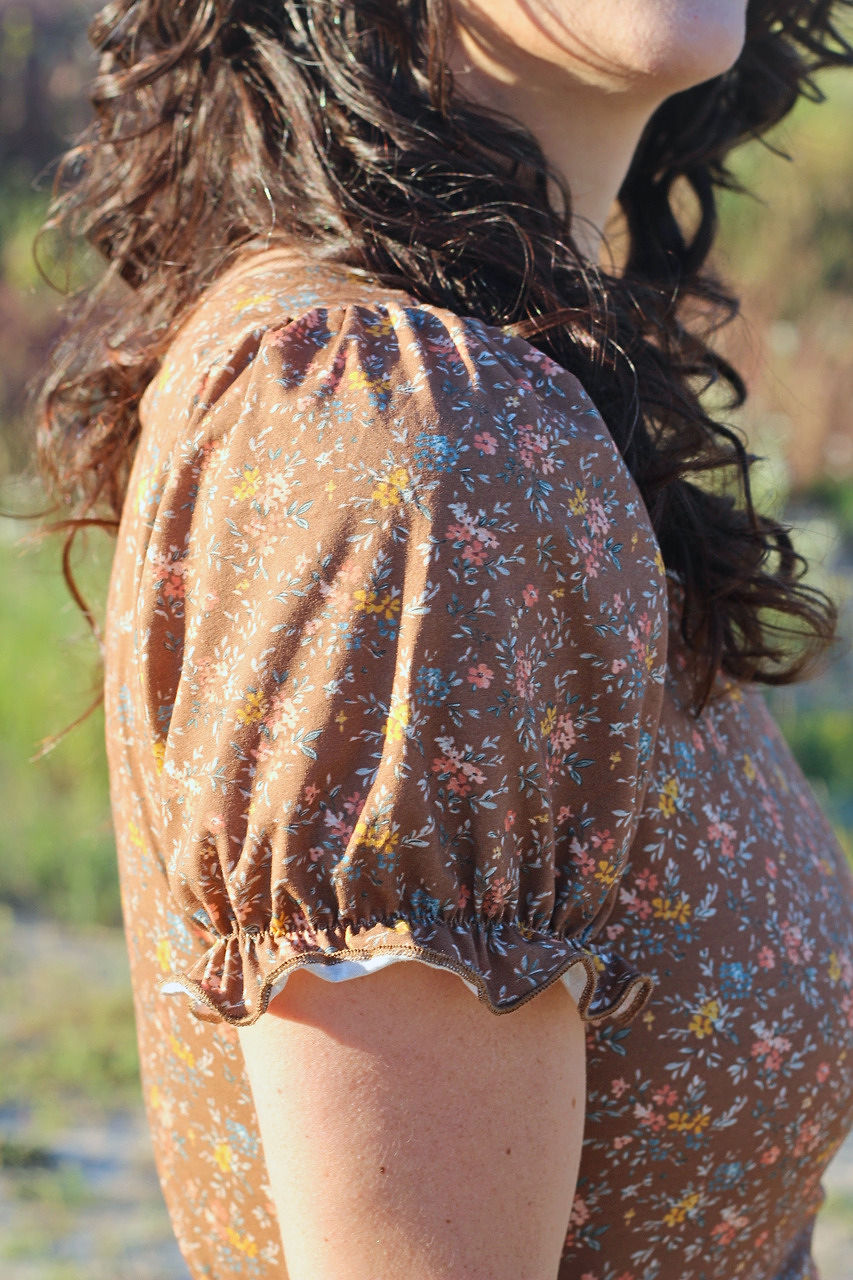 Pre-order "Little Dress on the Prairie"  Cotton 50-inch Dress