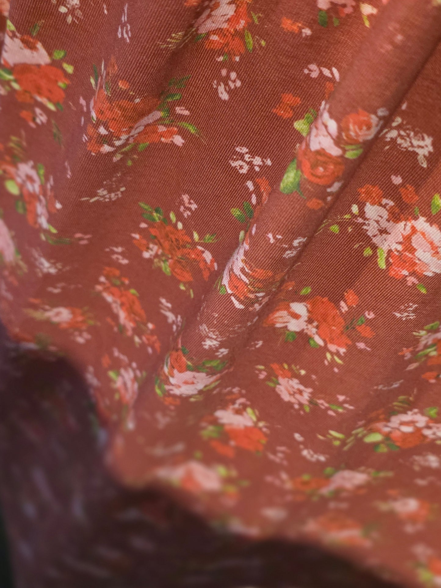 Romantic Blooms Cotton Nursing-Friendly Maxi Dress