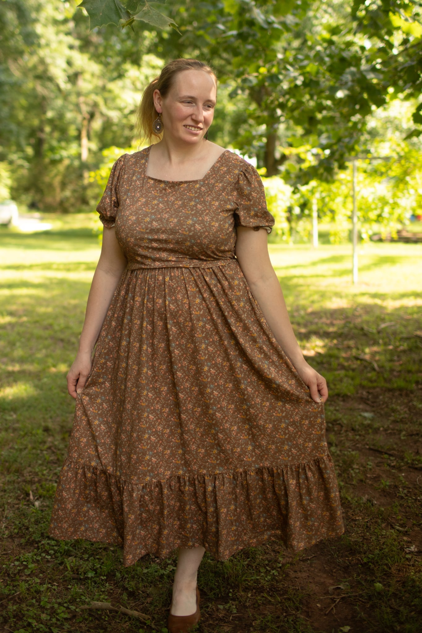 Pre-order "Little Dress on the Prairie"  Cotton 50-inch Dress