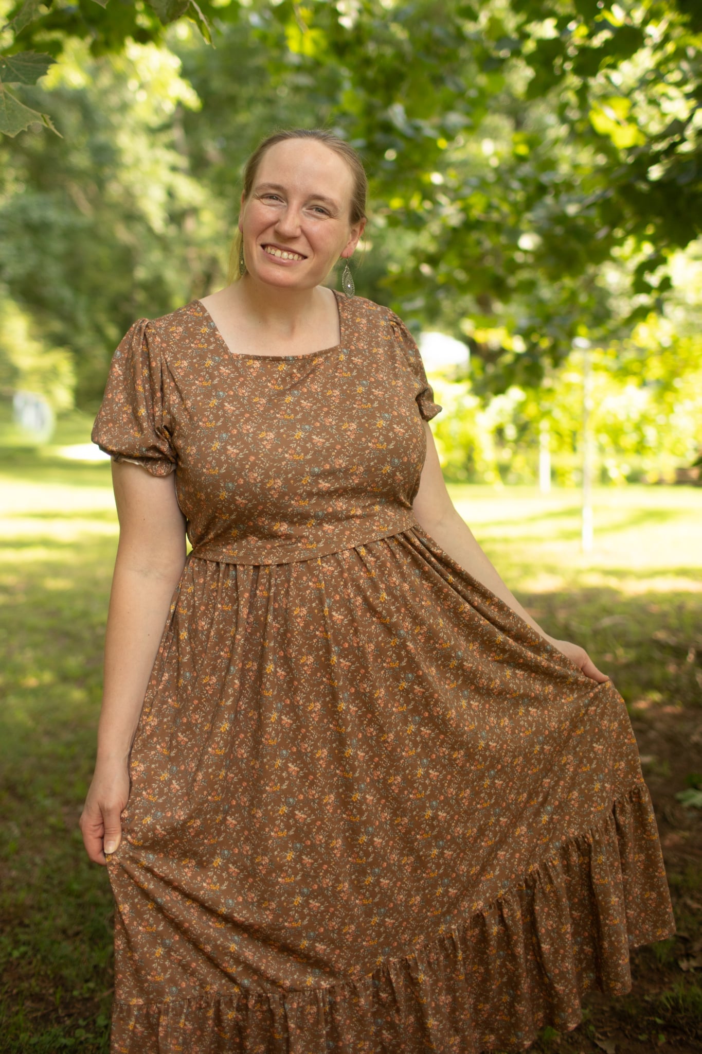 Pre-order "Little Dress on the Prairie"  Cotton 50-inch Dress
