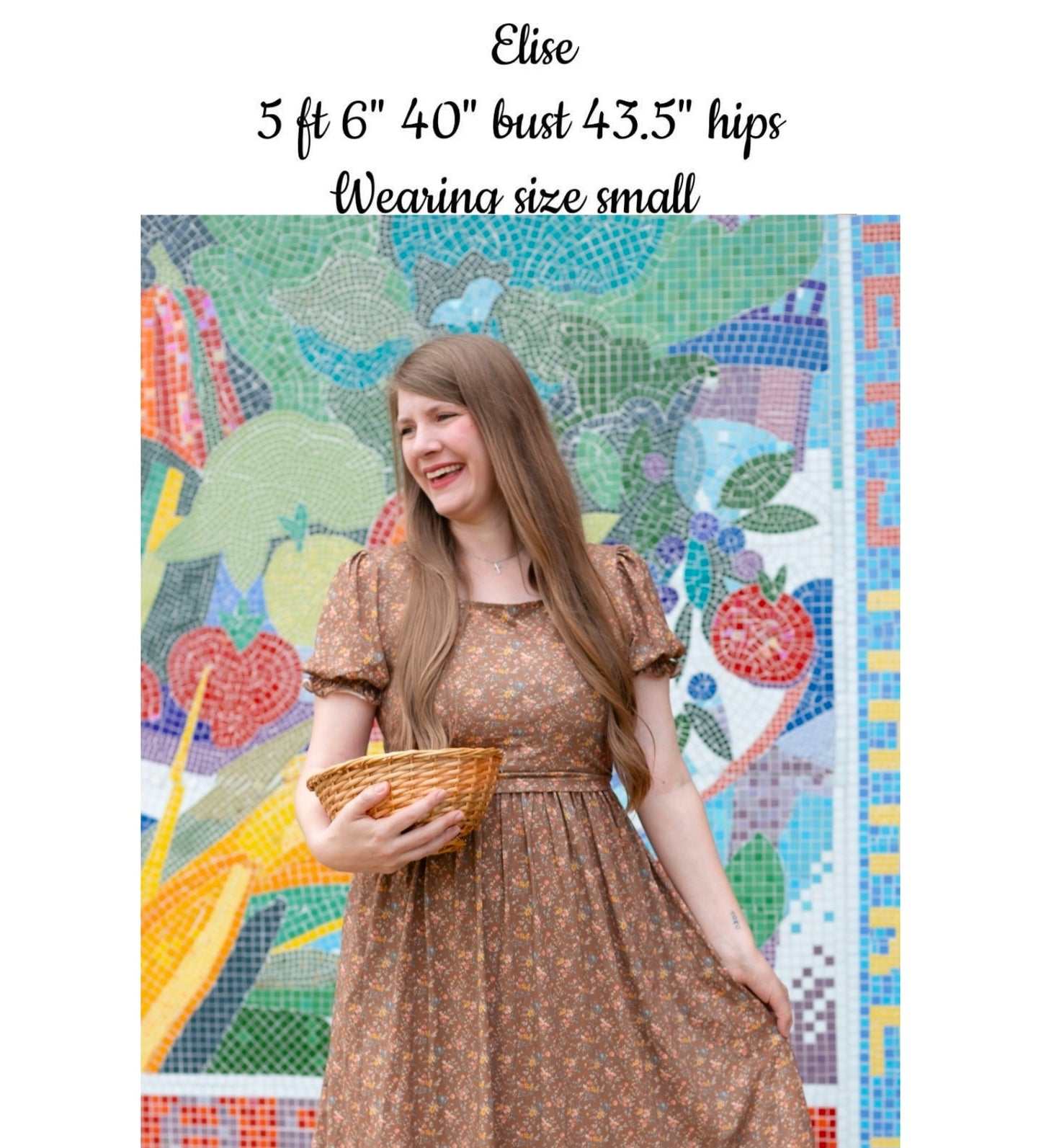 Pre-order "Little Dress on the Prairie"  Cotton 50-inch Dress