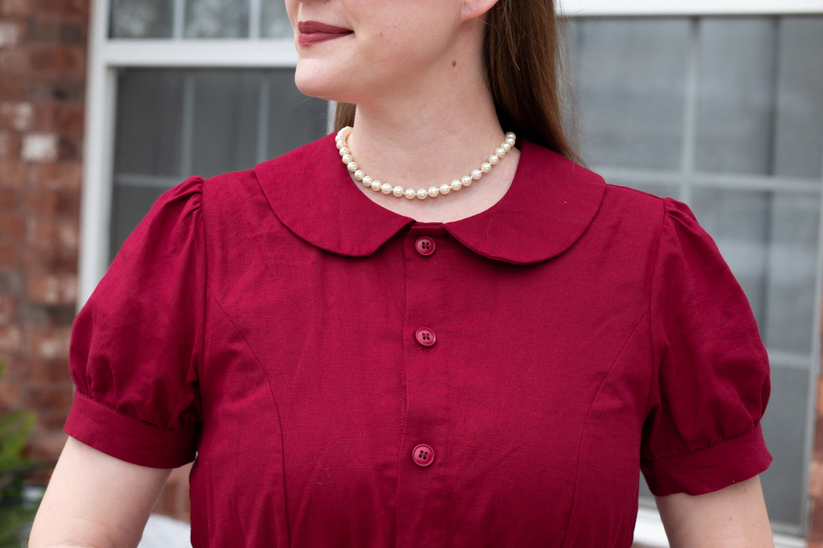 Pre-Order Linen Cotton Midi Dress