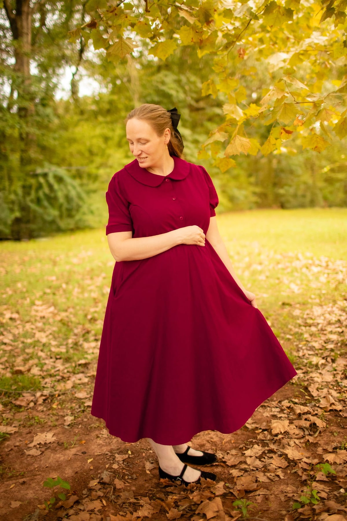 Pre-Order Linen Cotton Midi Dress