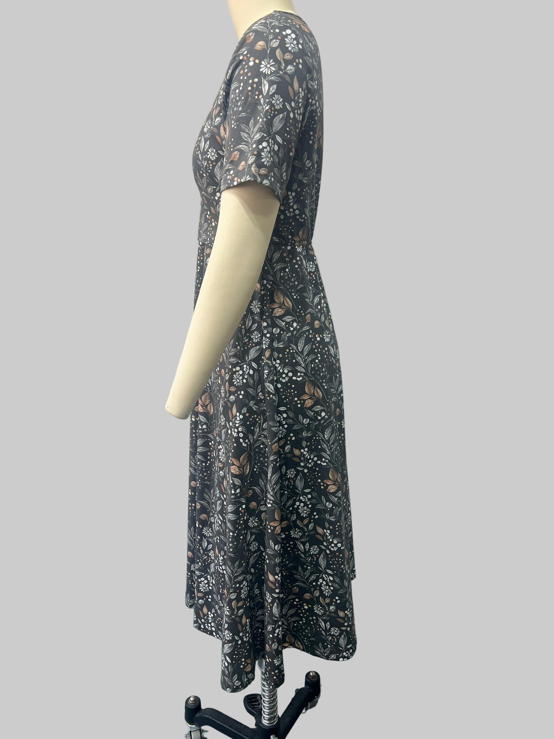 Floral "Ivy" Cotton Twirl Dress