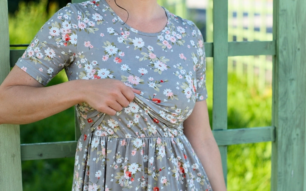 Pre-order "Delightful Daisy"  Cotton Homestead Midi Dress