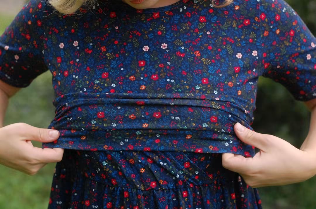 Pre-Order "Merry Meadows"  Cotton Midi Dress