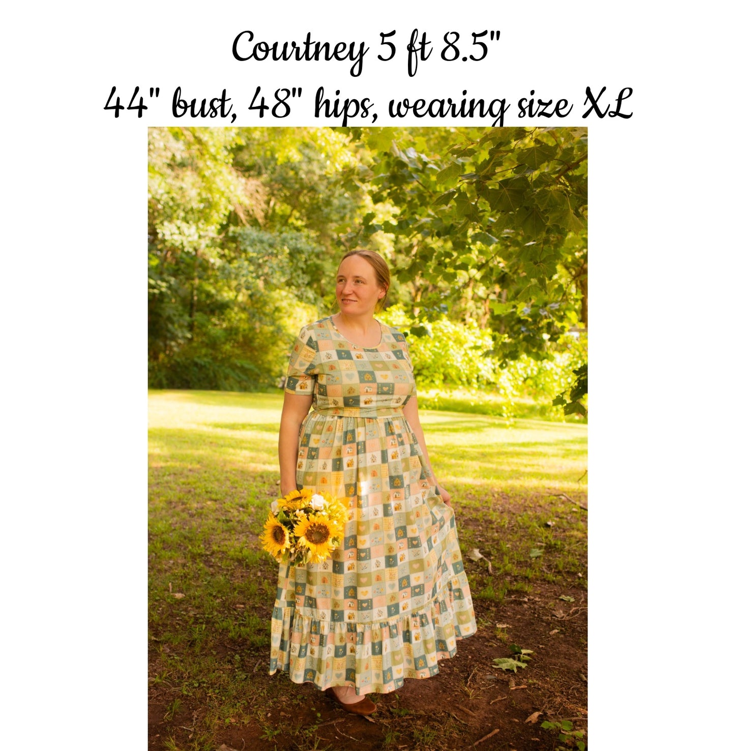 Pre-Order "Storybook Cottage"  Patchwork Cotton Maxi Dress