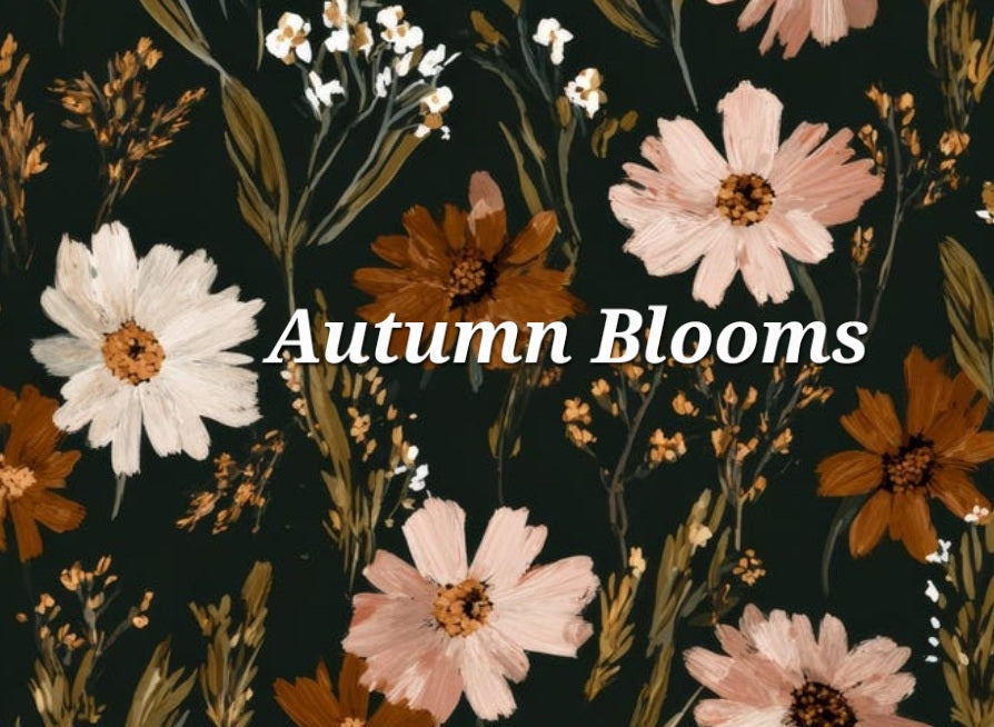 Girls Autumn Blooms Front Pocket Dress