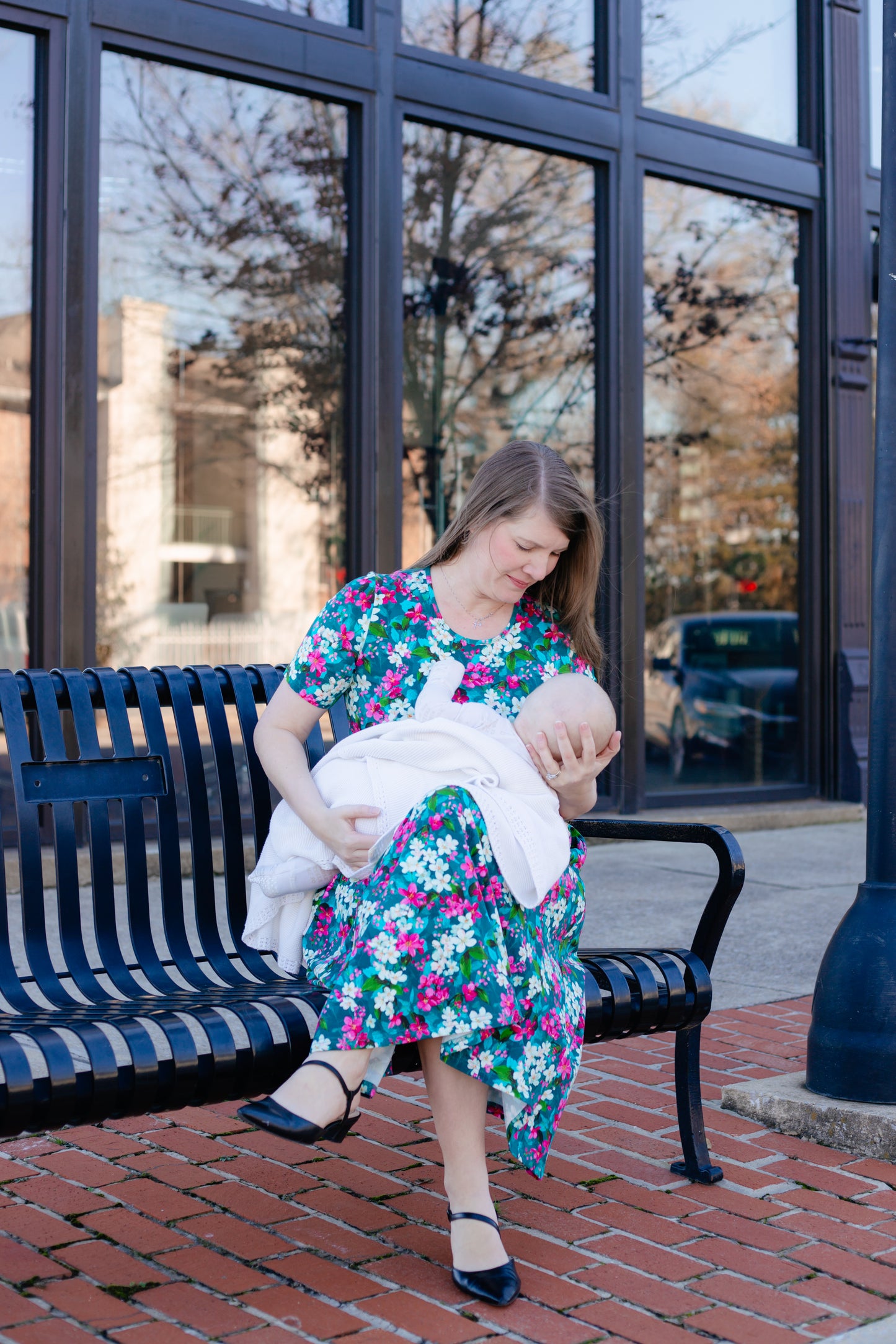 Spring Blooms Cotton Dress