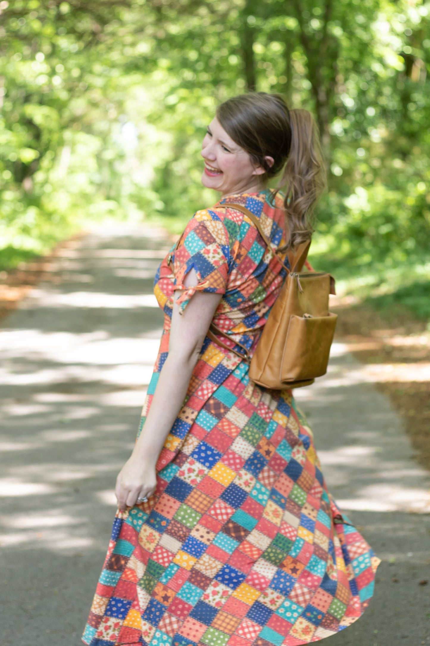 June Pre-Order Country Charm Patchwork Cotton Twirl Dress