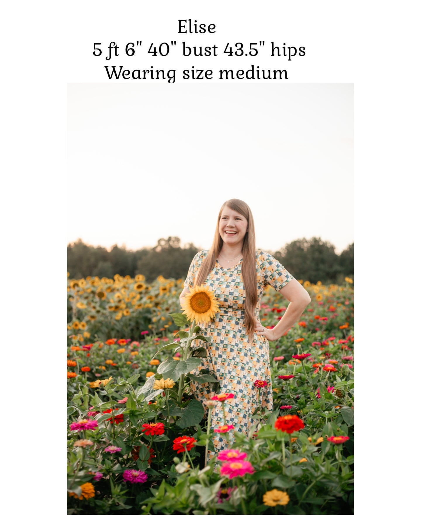 Cotton Sunflower Patchwork Nursing Friendly Twirl Dress